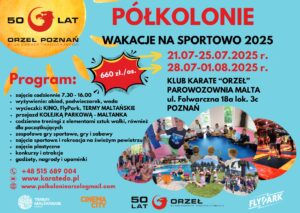 PÓŁKOLONIE "WAKACJE NA SPORTOWO" w Poznaniu