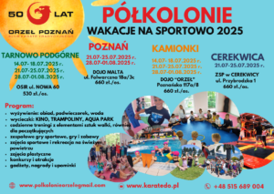 Półkolonie „Wakacje na sportowo 2025”