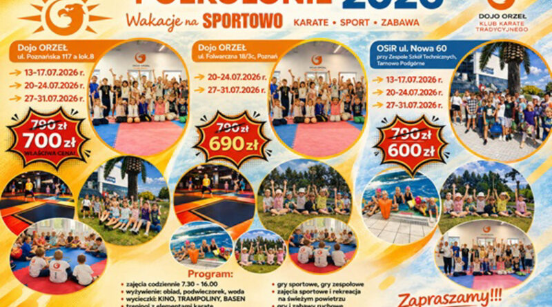 Wakacje na Sportowo 2026 z ORŁEM